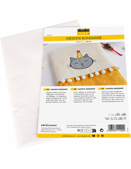 Vliesofix Vlieseline double-sided interfacing 90 cm x 100 cm