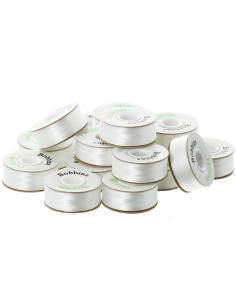 Pre-wound Bobbinfil Madeira Can - White
