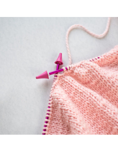 Set of 4 KnitPro stopper caps