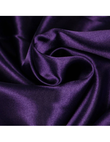 Deluxe satin lining - Dark purple