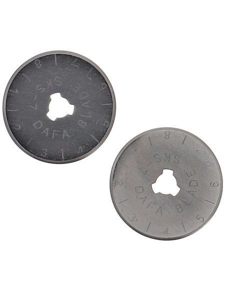 2 replacement blades for Bohin rotary cutter - 28 mm