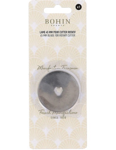 1 replacement blade for Bohin rotary cutter - 45 mm