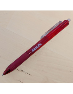 Premium heat erasable pen Rascol - Red