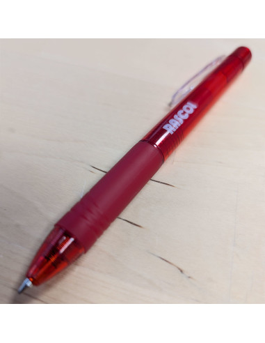 Premium heat erasable pen Rascol - Red