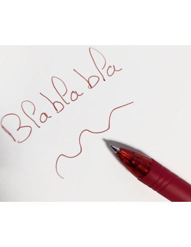 Premium heat erasable pen Rascol - Red
