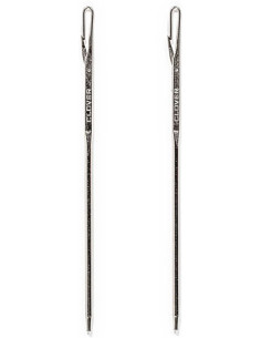 Darning needles with Clover hook lock 2