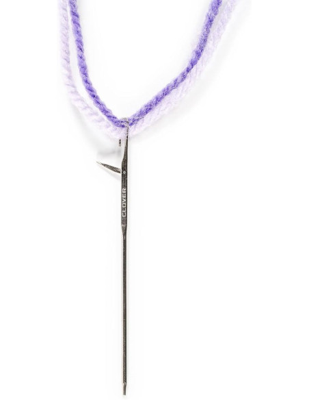 Darning needles with Clover hook lock