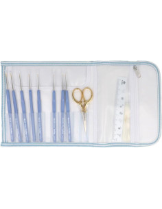 Etimo Gold Lace Tulip crochet hook set 2