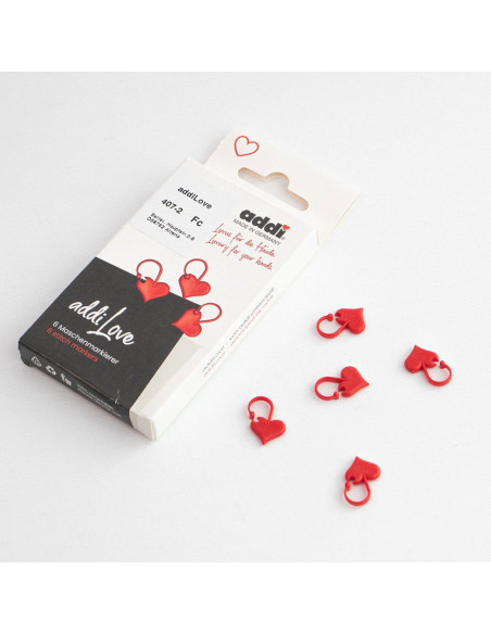 Set of 6 addiLove stitch markers