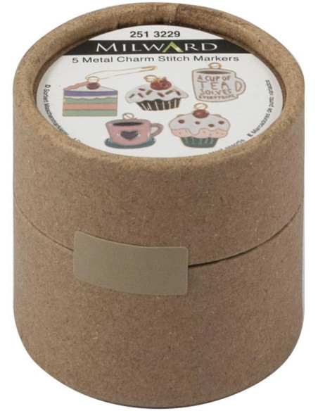 Set of 5 mesh markers - Tea Time