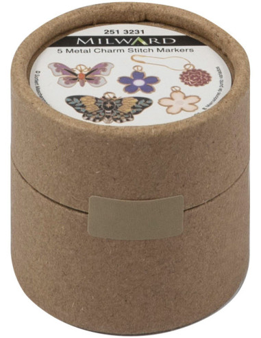 Set of 5 mesh markers - Butterfly Garden