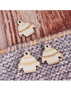 Set of 10 mesh markers - Woolly Jumper