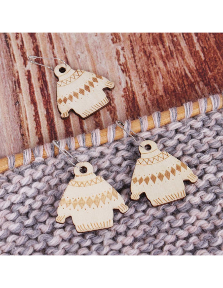 Set of 10 mesh markers - Woolly Jumper