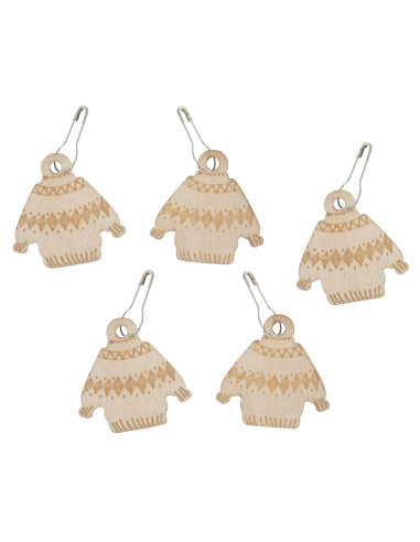 Set of 10 mesh markers - Woolly Jumper