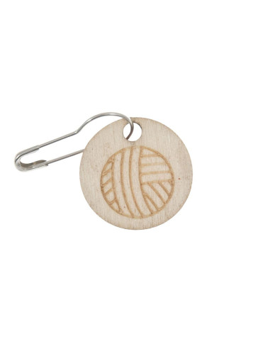 Set of 10 stitch markers - Yarn Ball