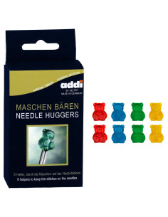 Set of 8 stopper caps for addi knitting needles