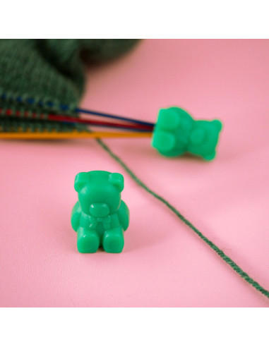 Set of 8 stopper caps for addi knitting needles