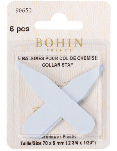 Collar stays for shirts Bohin