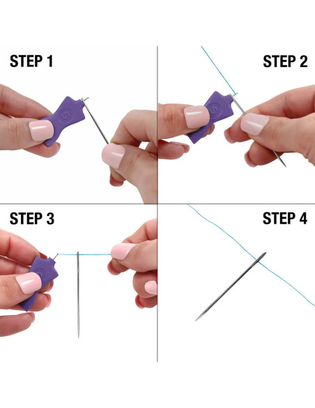 Set of 3 Singer mannequin needle threaders