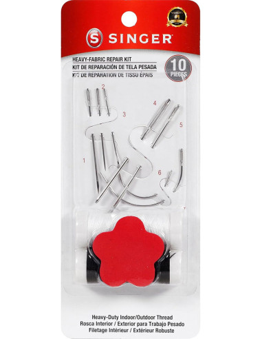 Singer repair kit for heavy fabrics