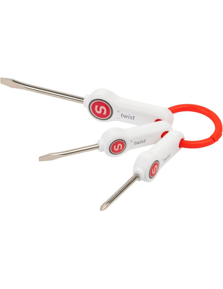 Set of three screwdrivers for Singer sewing machine