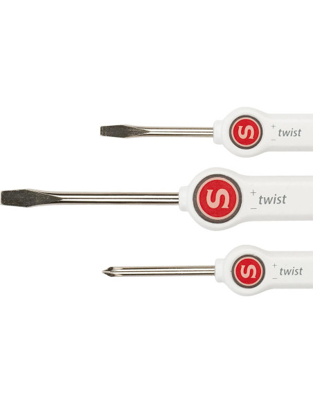 Set of three screwdrivers for Singer sewing machine