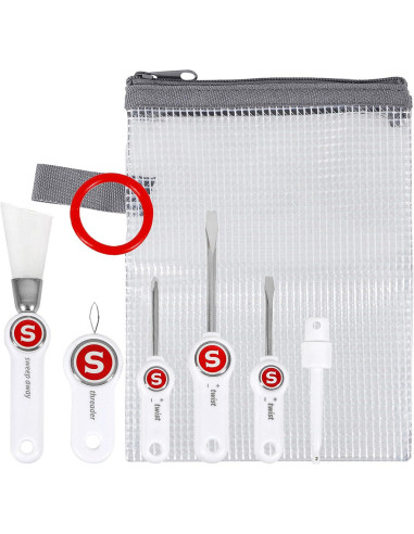 Complete set of tools for maintaining the Singer sewing machine