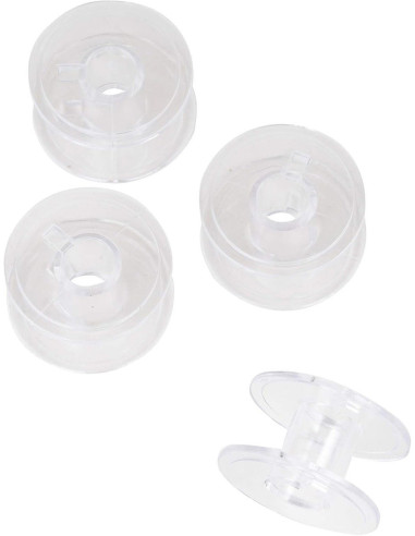 Transparent plastic cans Class 15 Singer