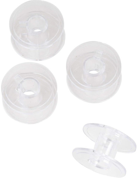 Transparent plastic cans Class 15 Singer