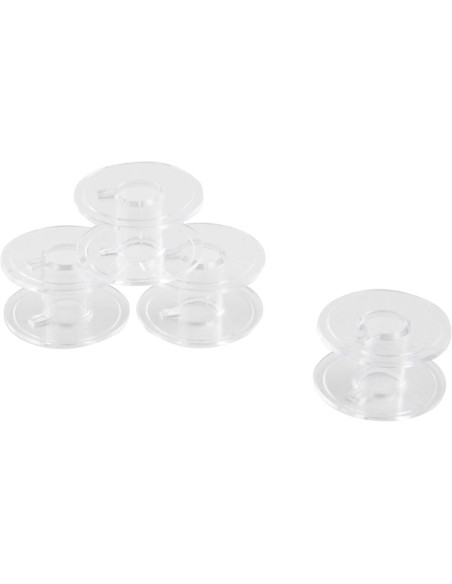 Transparent plastic cans Class 15 Singer