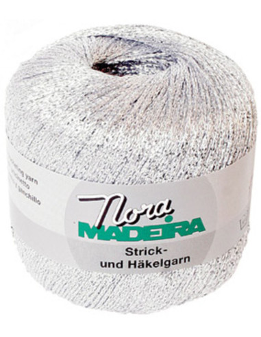Coton crocheter métallisé Nora Madeira