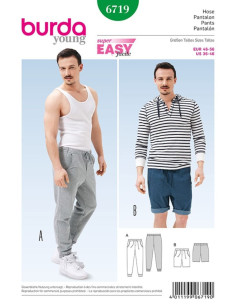 Pants pattern - Burda 6719