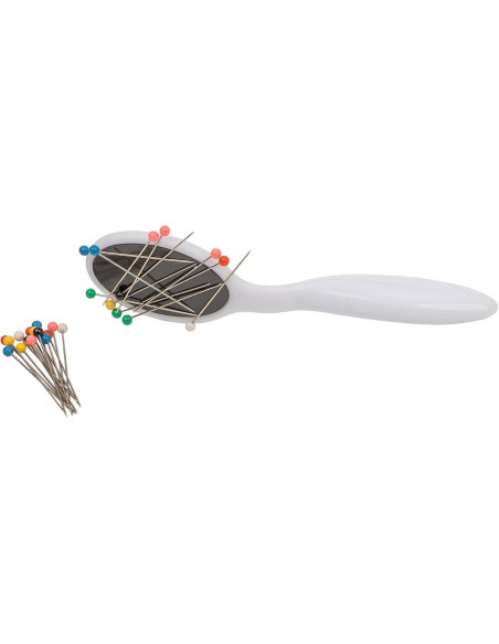 Magnetic needle picker with 25 Singer pins
