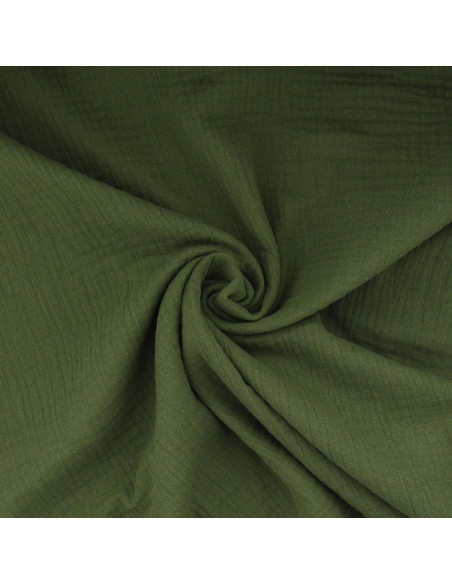 Double gauze cotton fabric - Fern