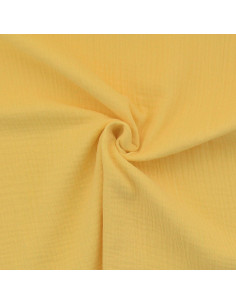 Double gauze cotton fabric - Lemon