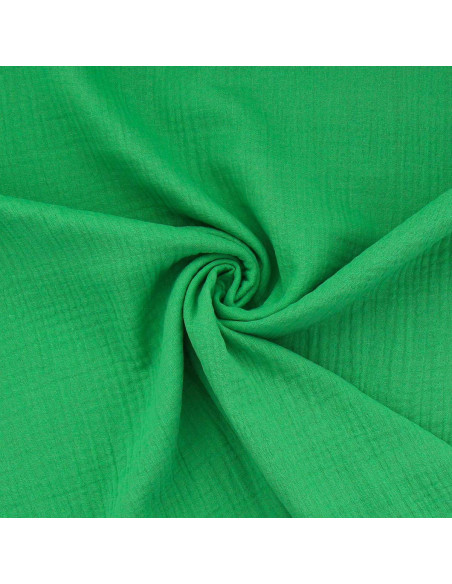 Double gauze cotton fabric - Basil