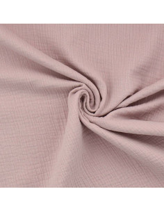 Double gauze cotton fabric - Petal