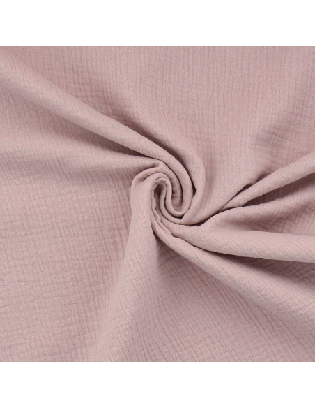 Double gauze cotton fabric - Petal