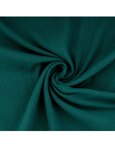 Double gauze cotton fabric - Salicornia