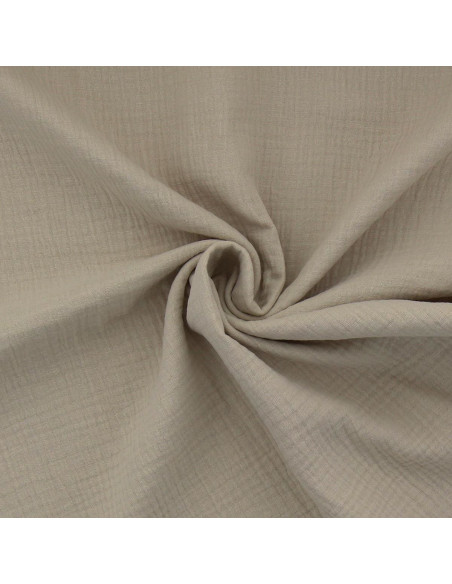 Double gauze cotton fabric - Linen