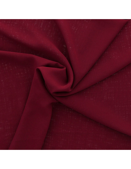 Chiffon fabric - Bordeaux