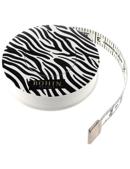 150 cm Zebra Bohin Retractable Tape Measure