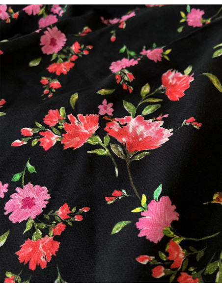 Ruby Viscose Crepe Fabric - My Dress Made