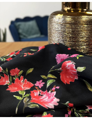 Ruby Viscose Crepe Fabric - My Dress Made
