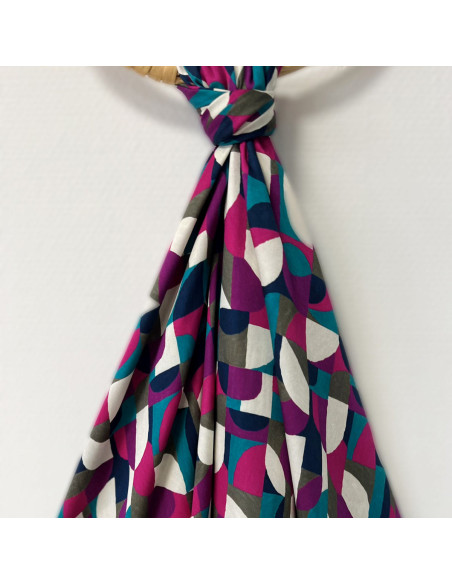 Neo Pop Viscose Satin Fabric - My Dress Made