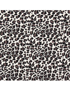 Printed double gauze fabric - Wild ecru 2
