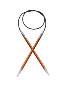 KnitPro Zing circular needles with cable