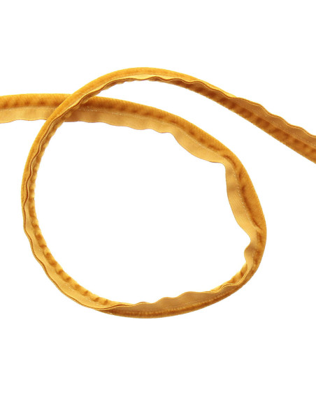Velvet upholstery piping - Mustard