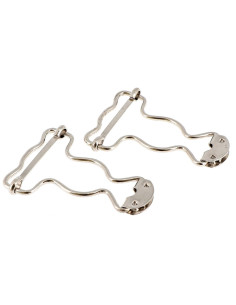 Special overall buckles 25 mm silver Bohin 2