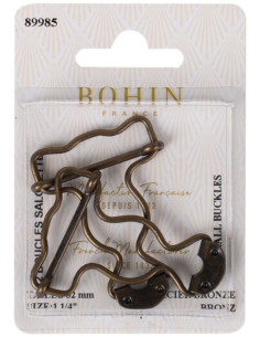 Special loops for overalls 32 mm bronze Bohin
